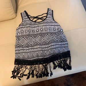Tribal Print Tank Top